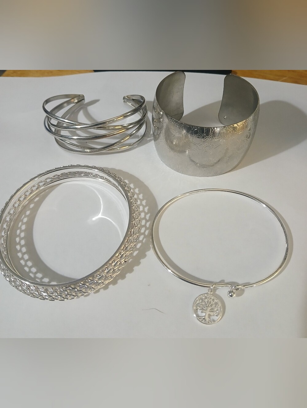 Cuff & Bangle Bracelet Set
